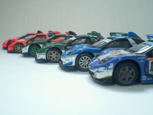 TOMICA LIMITED SUPER-GT SERIES NSX編 | アペックスの趣味ノート