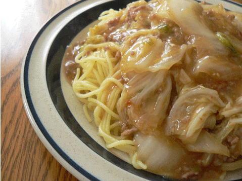 マーボー白菜麺