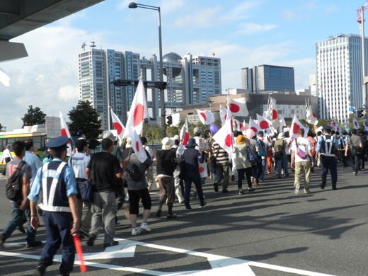2011年9月17日フジテレビ抗議デモ（ダブルヘッダー）