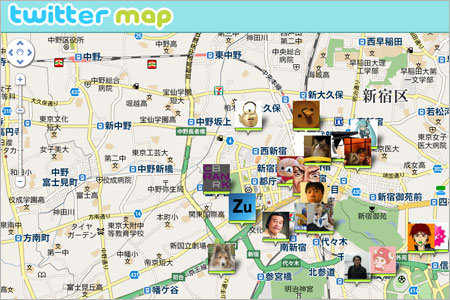 Twitterマップ