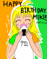 ミキ誕生日