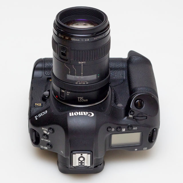 レオパードフラワーブラック Canon EF 135mm F2.8 SOFTFOCUS ソフト ...