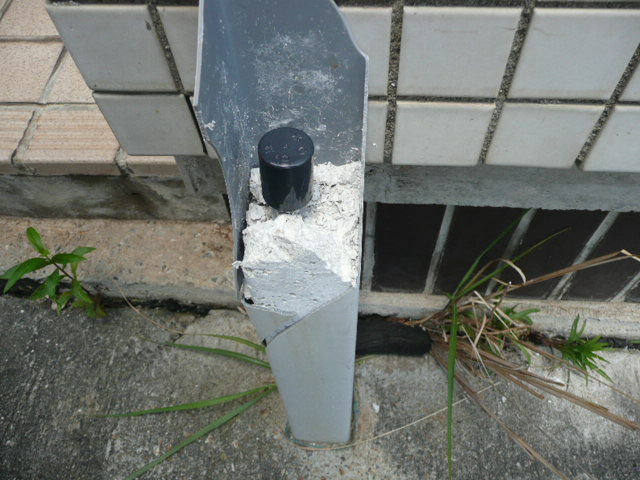 散水栓の修理　神戸市垂水区