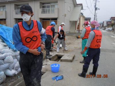 平成２３年　 ６月５日　　気仙沼被災地ボランティア 088