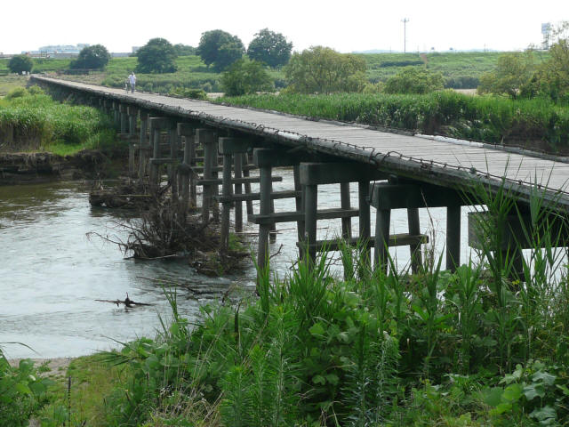 上津屋橋（流れ橋）2