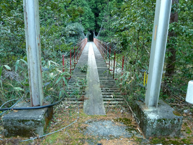 大藪谷の吊橋2