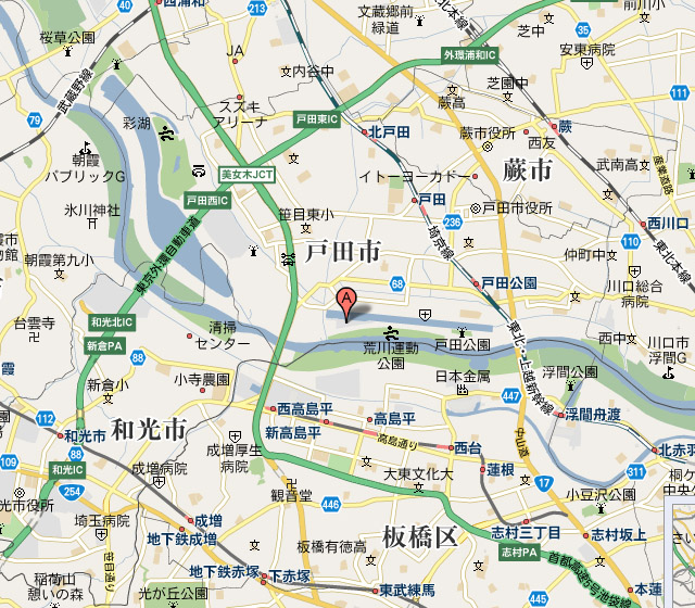 戸田競艇場地図