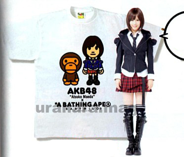 AKB48 x A BATHING APE コラボTシャツ - abathingape